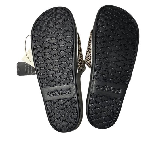Adidas ADILETTE COMFORT UNISEX SANDALS Core Black / Core Black / Wonder White - Picture 12 of 12